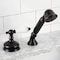 Kingston Brass KSK3335PLTR Transfer Valve Set for Roman Tub Faucet, Oil Rubbed Bronze KSK3335PLTR - alternate 6
